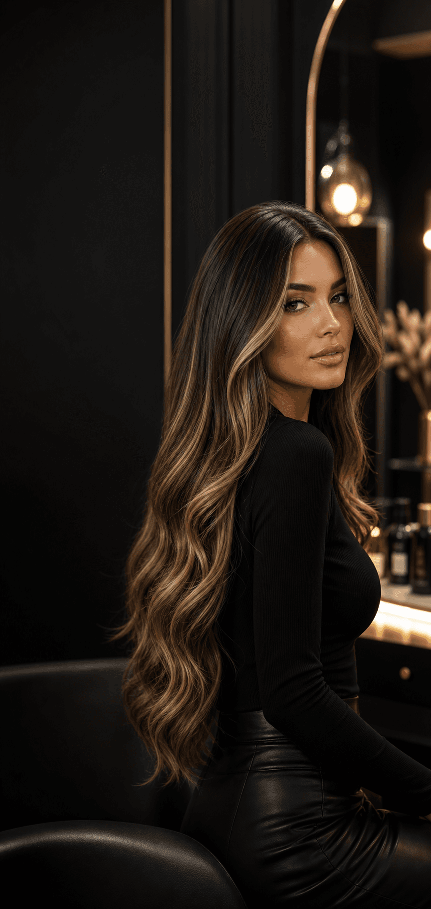 LA Weave hair extension service